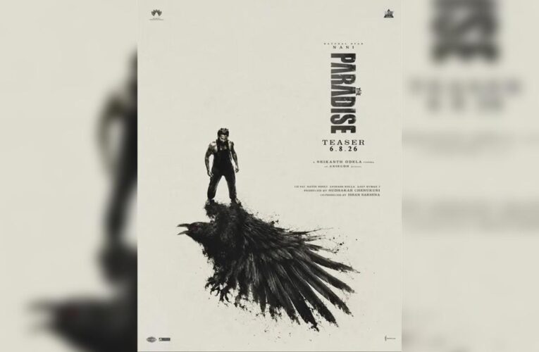 “Even His Shadow Has Wings to Fly”: Natural Star Nani’s The Paradise Unveils Striking New Poster Ahead of August 6 Teaser Release!