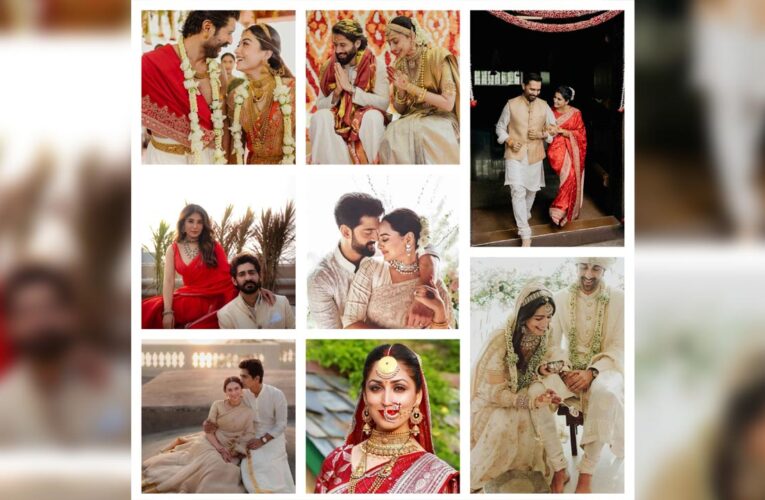 Heritage in Every Weave: How These Indian Actresses Honored Traditional Handlooms as Brides!