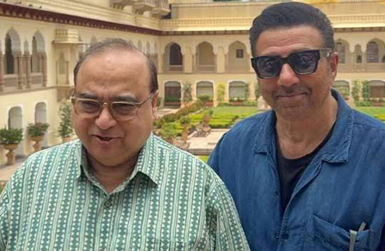Life Comes Full Circle For Sunny Deol And Rajkumar Santoshi As Batwara 1947 Promotions Kick Off From Jaipur’s Iconic Rambagh Palace!