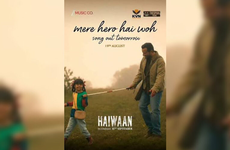 Saif Ali Khan and Pahal Chaudhary Share a Heartwarming Bond in ‘Mere Hero Hai Woh’ from Haiwaan!