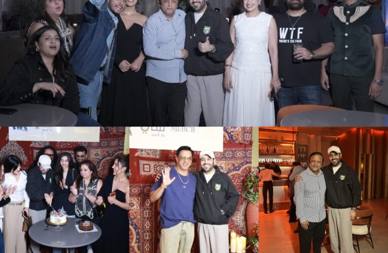 Ahmad Al Marzooqi Marks His Birthday with a Star-Studded Celebration at Mercii Mumbai!