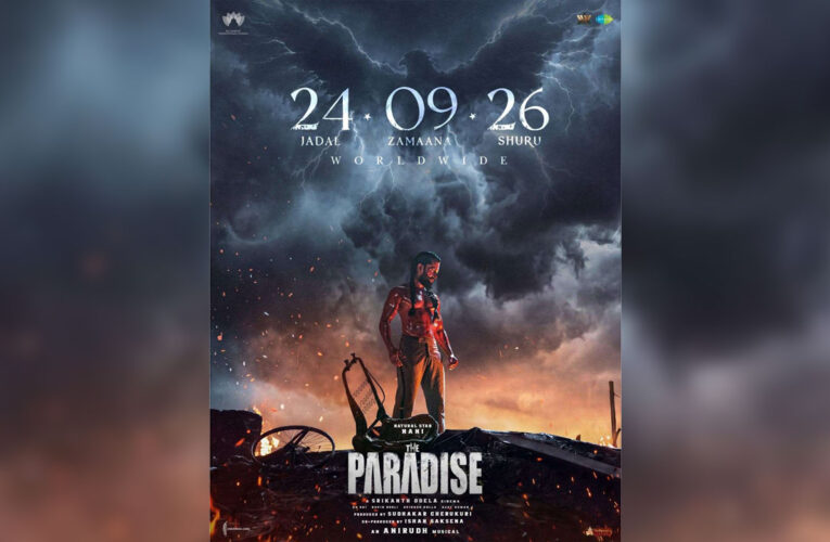 Makers Reaffirm September 24 Release for Nani’s The Paradise, Share Striking New Poster!