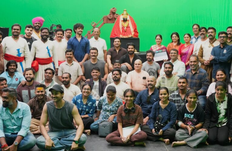 Digpal Lanjekar Offers Heartfelt Garhāṇe Prayer for Daryabhavani Cast and Crew at Auspicious Muhurat Ceremony!