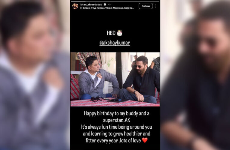 Ahmed Khan Shares Heartfelt Birthday Wish for ‘Buddy’ Akshay Kumar: ‘It’s Always Fun Being Around You’!
