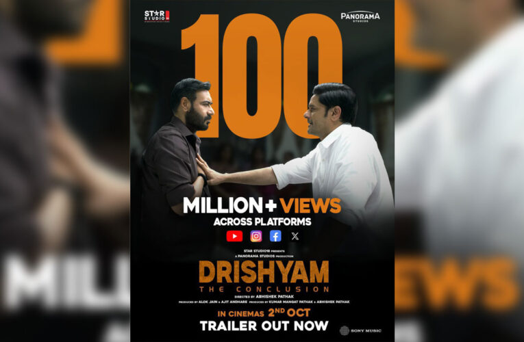 THE DRISHYAM EFFECT IS UNSTOPPABLE! Drishyam The Conclusion Trailer Crosses 100MN+ Views In 24 HOURS!