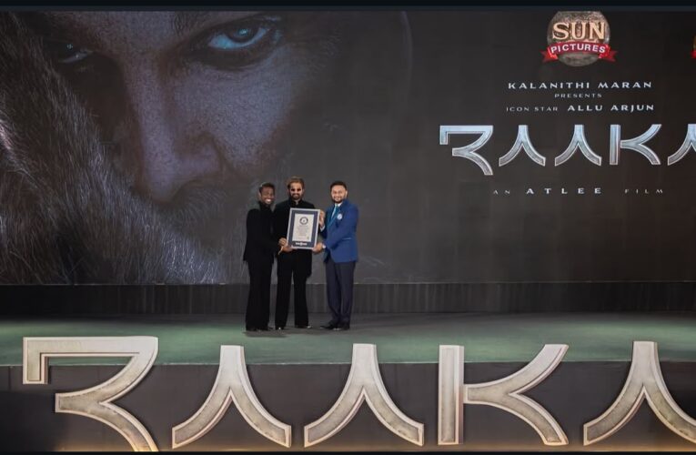 Allu Arjun and Atlee Stun the Industry as ‘Raaka’ Enters the Guinness World Records for Groundbreaking VFX Achievement!