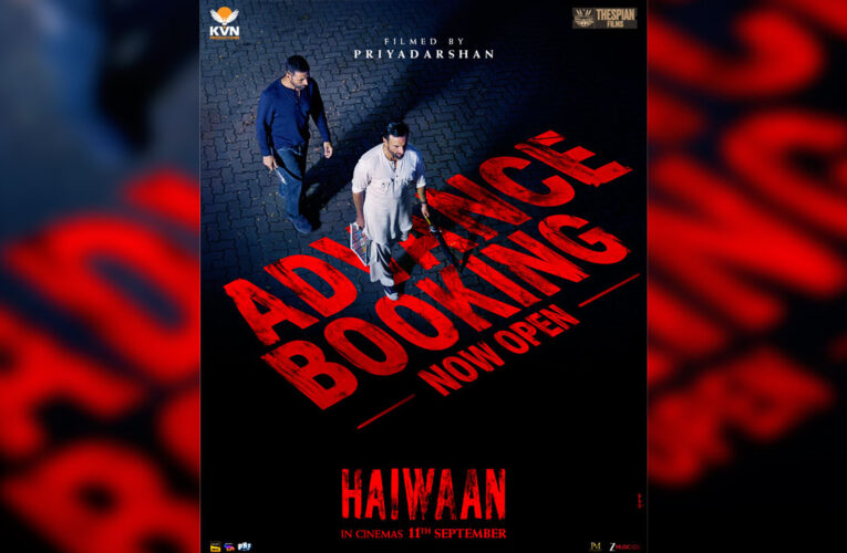 The Countdown Begins: Advance Booking Opens for Akshay Kumar and Saif Ali Khan Starrer Haiwaan Ahead of September 11 Release!