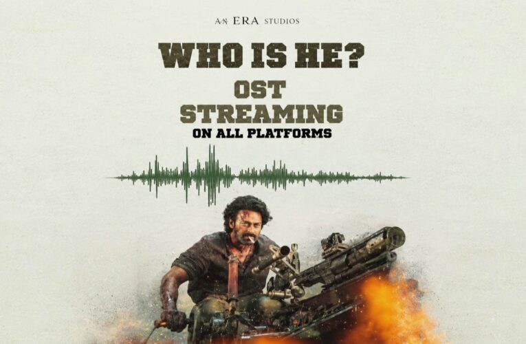 Makers Release High-Octane ‘Who Is He?’ OST for Prabhas’ Fauzi Across Audio Platforms