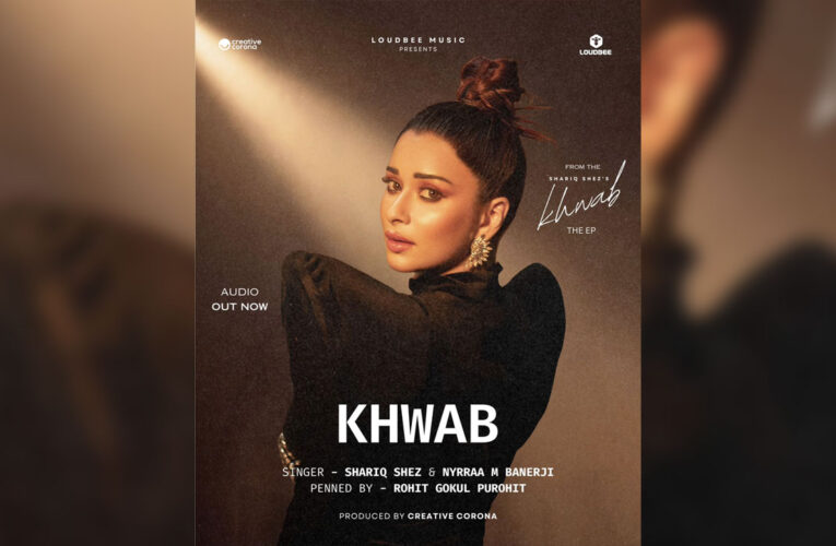 Nyrraa M Banerji Steps into the Recording Studio for Her Second Singing Venture ‘KHWAB’ with Shariq Shez!