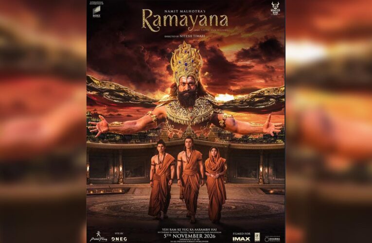 ‘Yeh Ram Ke Yug Ka Aarambh Hai’: Ramayana Makers Lock November 5, 2026, Worldwide Release with a Striking New Ensemble Poster!