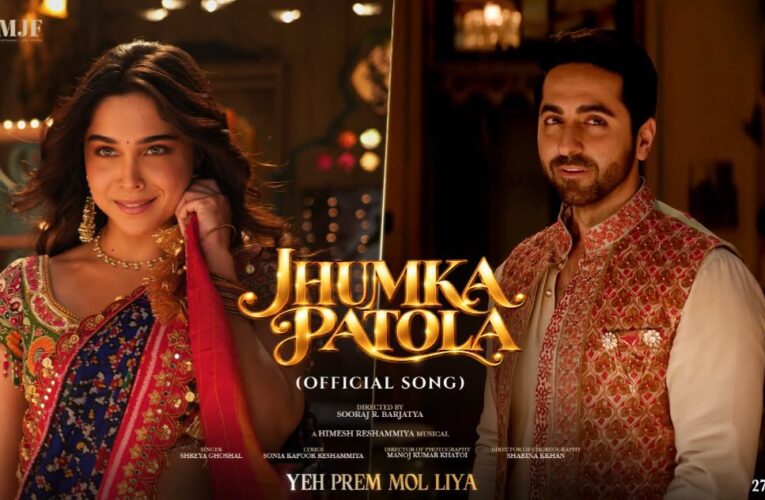 Ayushmann Khurrana and Sharvari Bring Festive Energy in ‘Jhumka Patola’ From Sooraj R. Barjatya’s ‘Yeh Prem Mol Liya’!