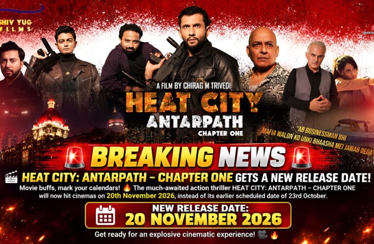 ‘Heat City: Antarpath – Chapter One’ Postponed; Chirag M Trivedi’s Action Thriller Pushed to November 20!